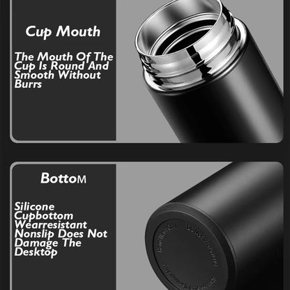 Executive Stainless Steel Thermos - 304 Smart Cup with Temperature Display (Premium Business Gift)