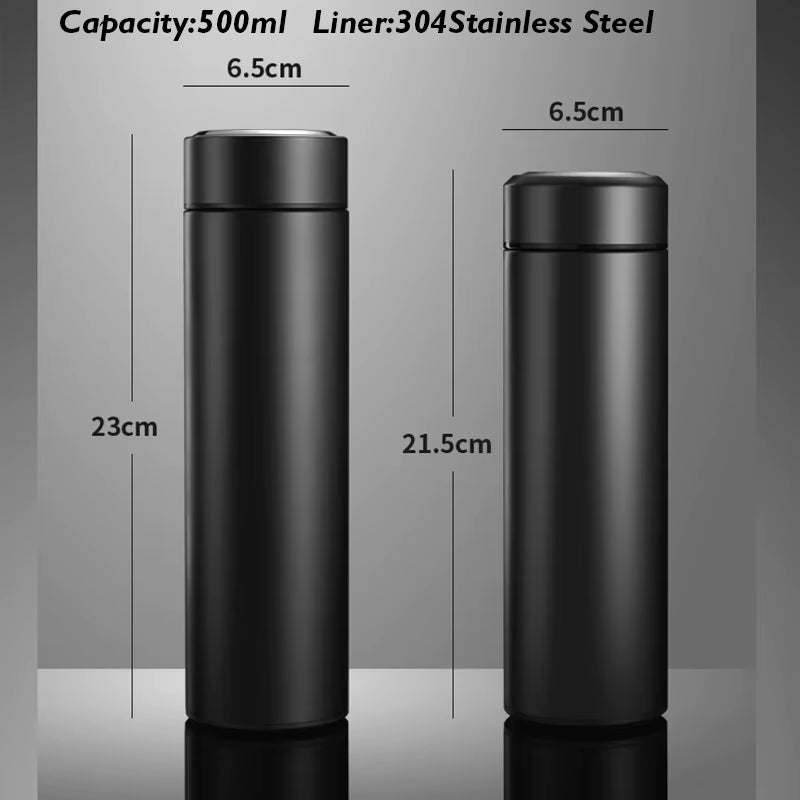 Executive Stainless Steel Thermos - 304 Smart Cup with Temperature Display (Premium Business Gift)
